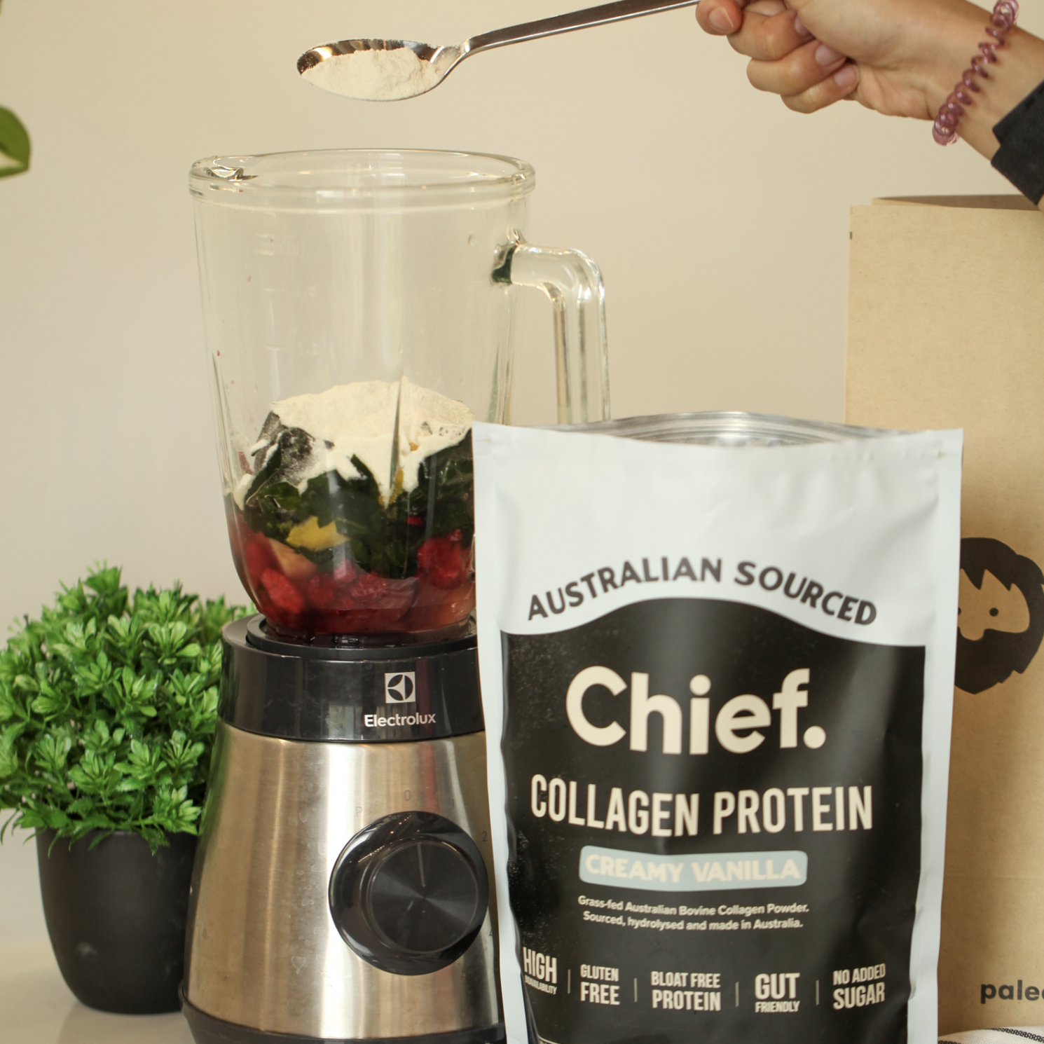 Grass-fed Collagen Protein Powder, Vanilla - Chief